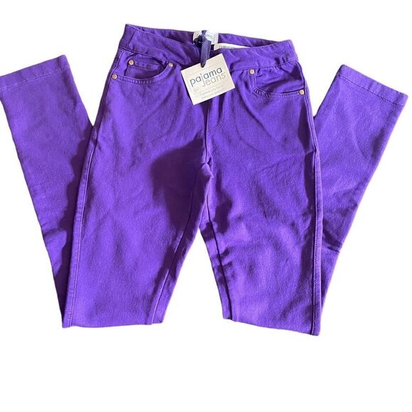 Urban Outfitters pajama Jeans NEW purple Available in XS XXS - Picture 1 of 6
